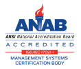 ANAB ANSI National Accreditation Board Logo