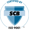 Certified by SCB ISO 9001 logo